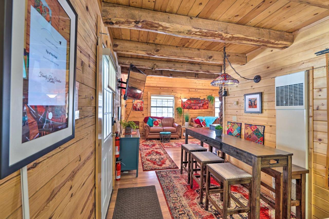 Rustic Duck Creek Village Cabin With Fire Pit! Ngoại thất bức ảnh
